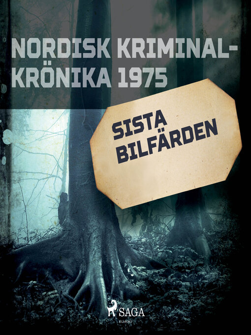 Title details for Sista bilfärden by Diverse - Wait list